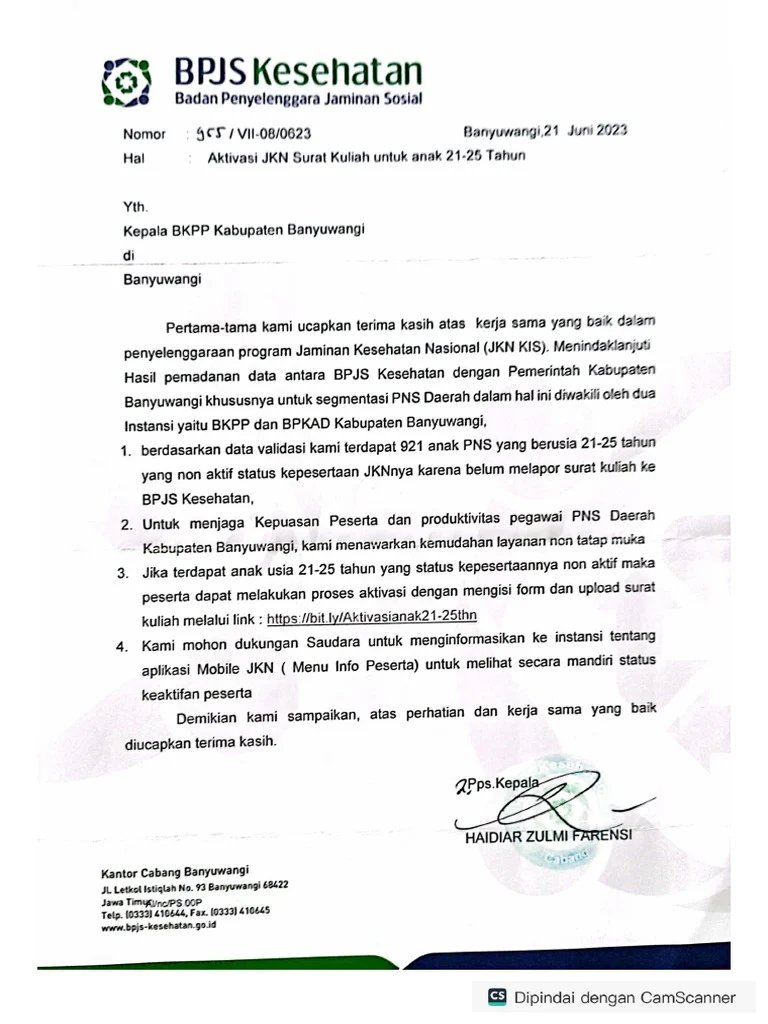 Mengapa Peserta JKN Perlu Surat Kontrol? Penjelasan BPJS Kesehatan