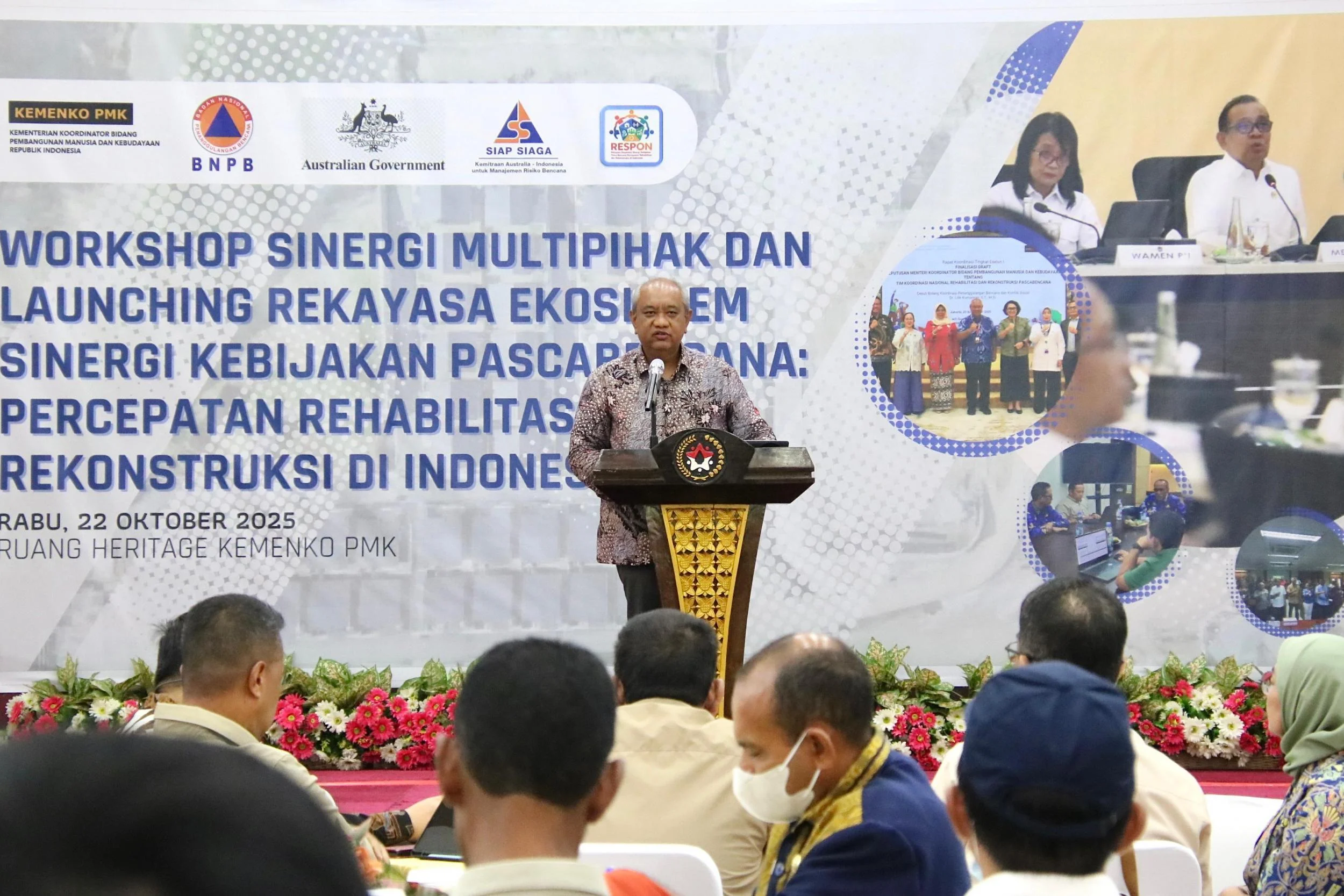 Menko PMK Minta Satgas PRRP Awasi Anggaran dan Kendala Pemulihan di Lapangan