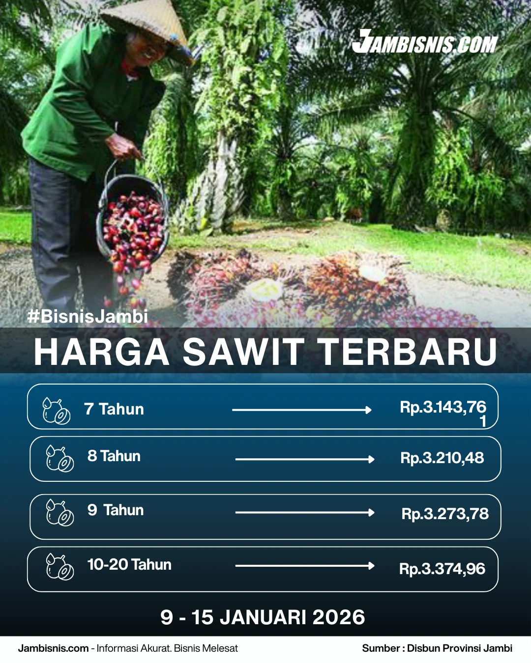 Mentan Umumkan 90% Perusahaan Sawit Tingkatkan Harga TBS, Pemerintah Pantau Stabilitas