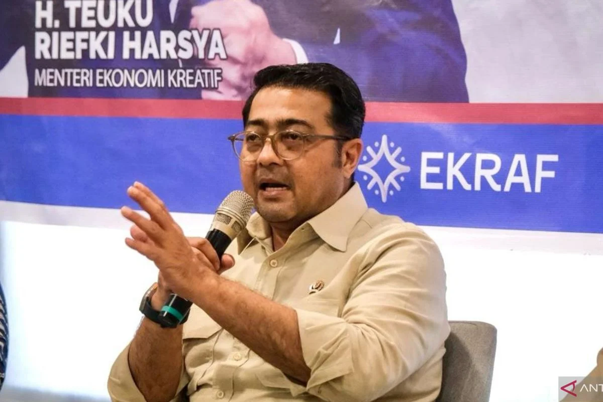 Menteri Riefky: Ekraf jadi peluang ekonomi di tengah melemahnya rupiah