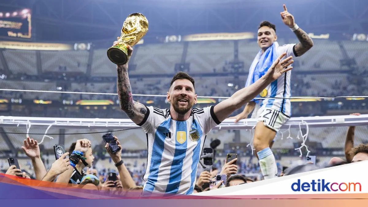 Messi Cetak Gol dan Rekor Lagi, Argentina Sapu Bersih Grup J