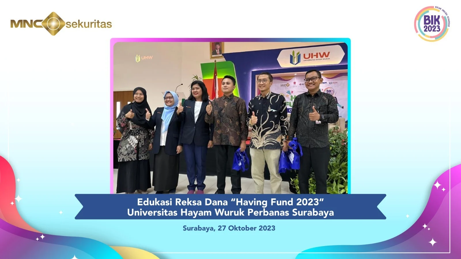 MNC Sekuritas Ajak Mahasiswa Universitas Trilogi Menjadi Investor Cerdas