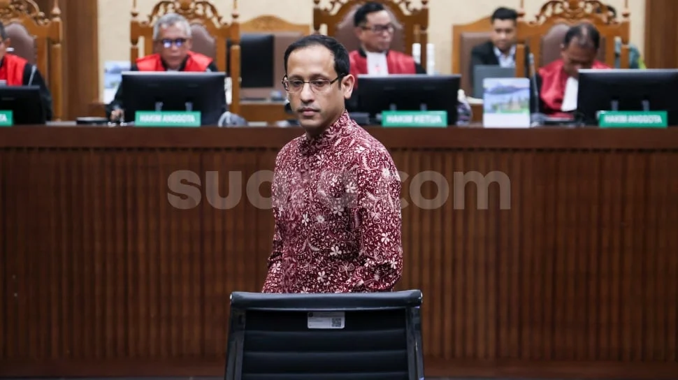 Nadiem Makarim Dijatuhi Hukuman 10 Tahun Penjara dan Denda Rp 1 Miliar