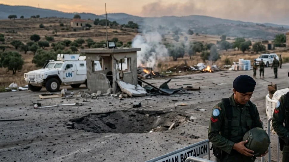 Pasukan UNIFIL Kembali Gugur Akibat Mortir di Lokasi Kematian TNI di Lebanon