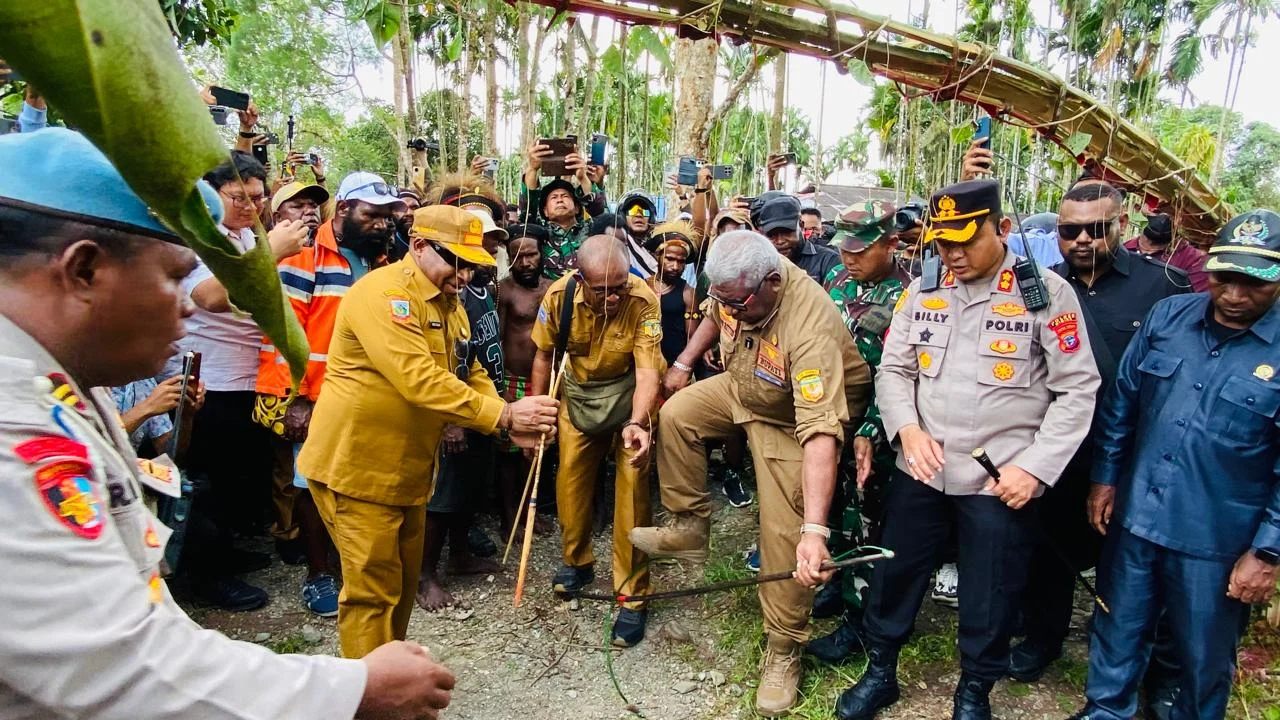 Patah Panah Simbol Perdamaian di Papua Pegunungan Menjadi Sorotan Nasional