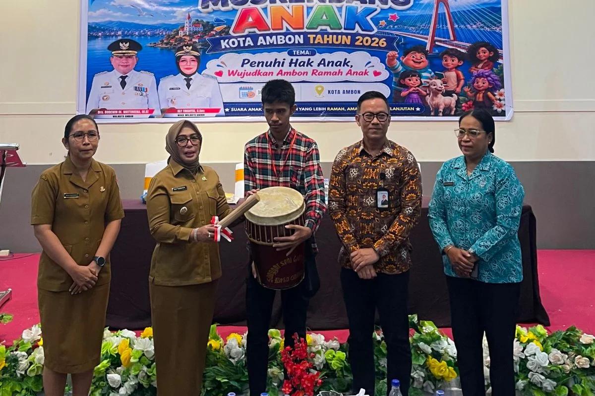 Pemkot Ambon Siap Wujudkan Pembangunan Ramah Anak