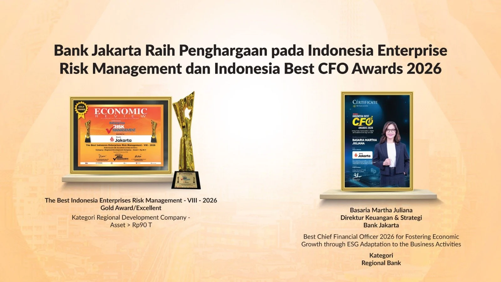Pemprov DKI Jakarta dan Bank Jakarta Raih Penghargaan pada Cita Loka Fest 2026