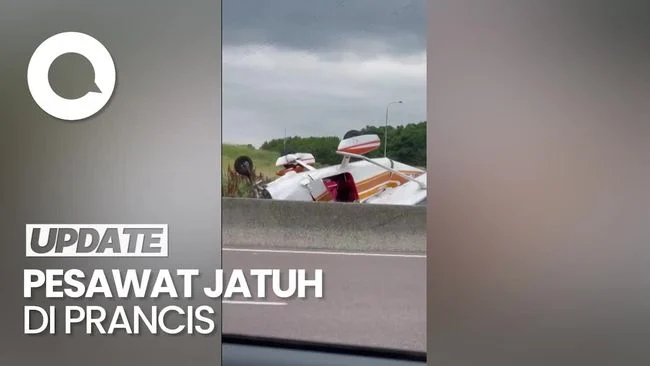 Pesawat Jatuh di Prancis, 11 Orang Tewas