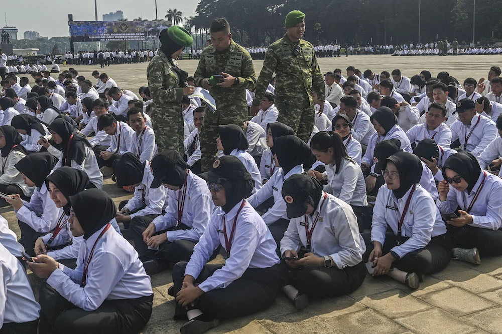 Peserta Latsarmil Curhat di Media Sosial: Tidur 3 Jam, Latihan PBB 6 Jam, Kurang Minum