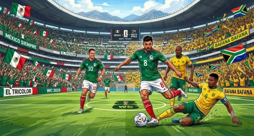 Piala Dunia 2026: Meksiko Bidik Start Sempurna, Afrika Selatan Jadi Korban Pertama