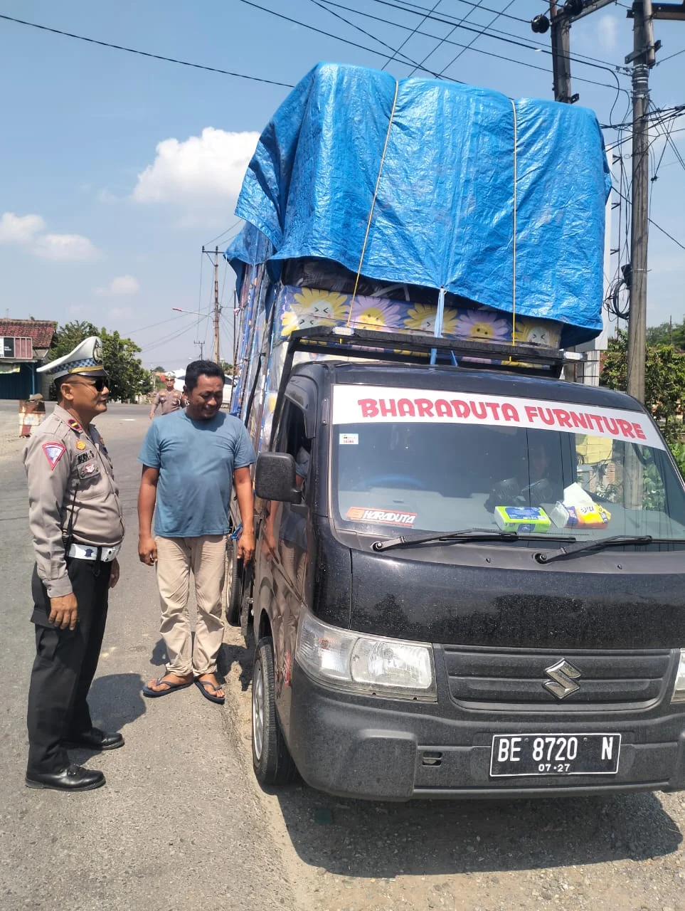 Polda Kalsel Catat 1.684 Kendaraan Barang Langgar Batas Muatan