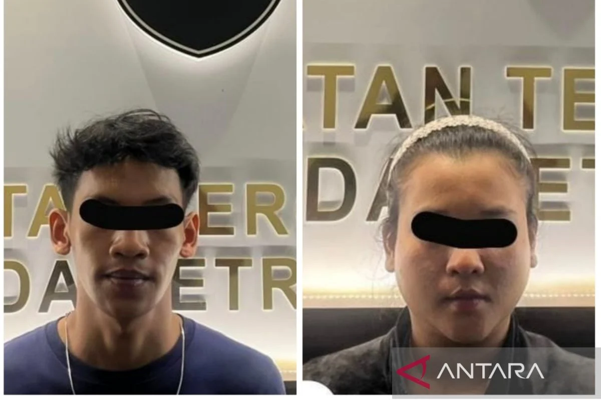 Polda Metro Jaya Tangkap Sepasang Kekasih Pengedar Sabu di Jakarta Barat