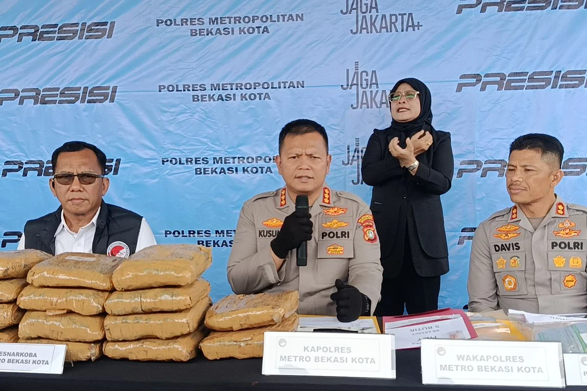Polisi Bongkar Peredaran Obat Keras Bermodus Warung Kopi di Bekasi