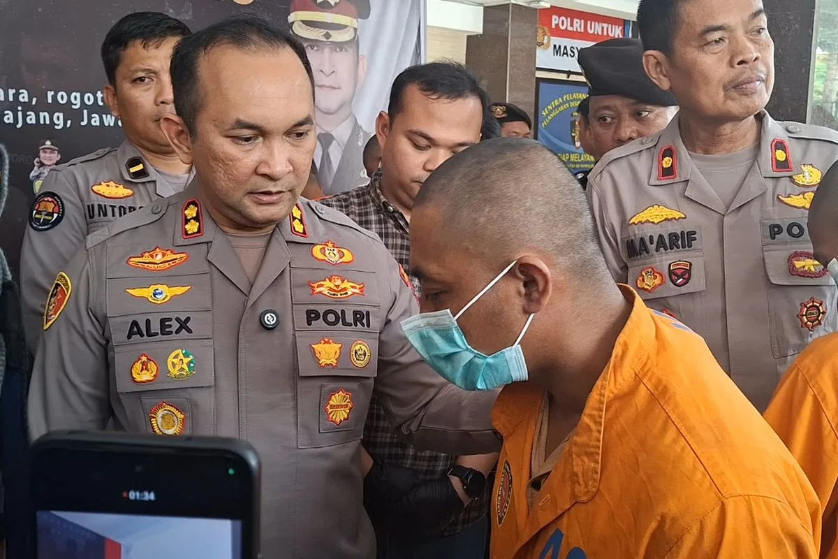 Polisi Buru Jaringan Penadah Motor Curian di Tangerang