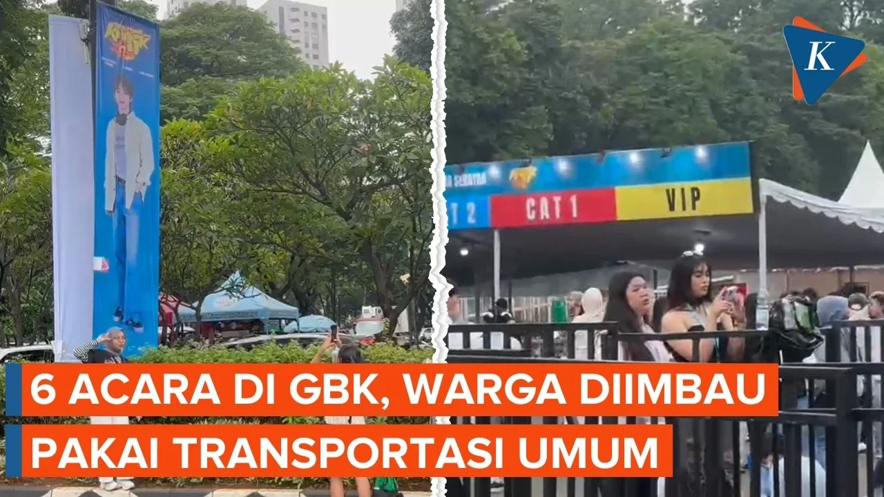 Polisi Imbau Warga Jaga Ketertiban Selama Rangkaian Acara di GBK
