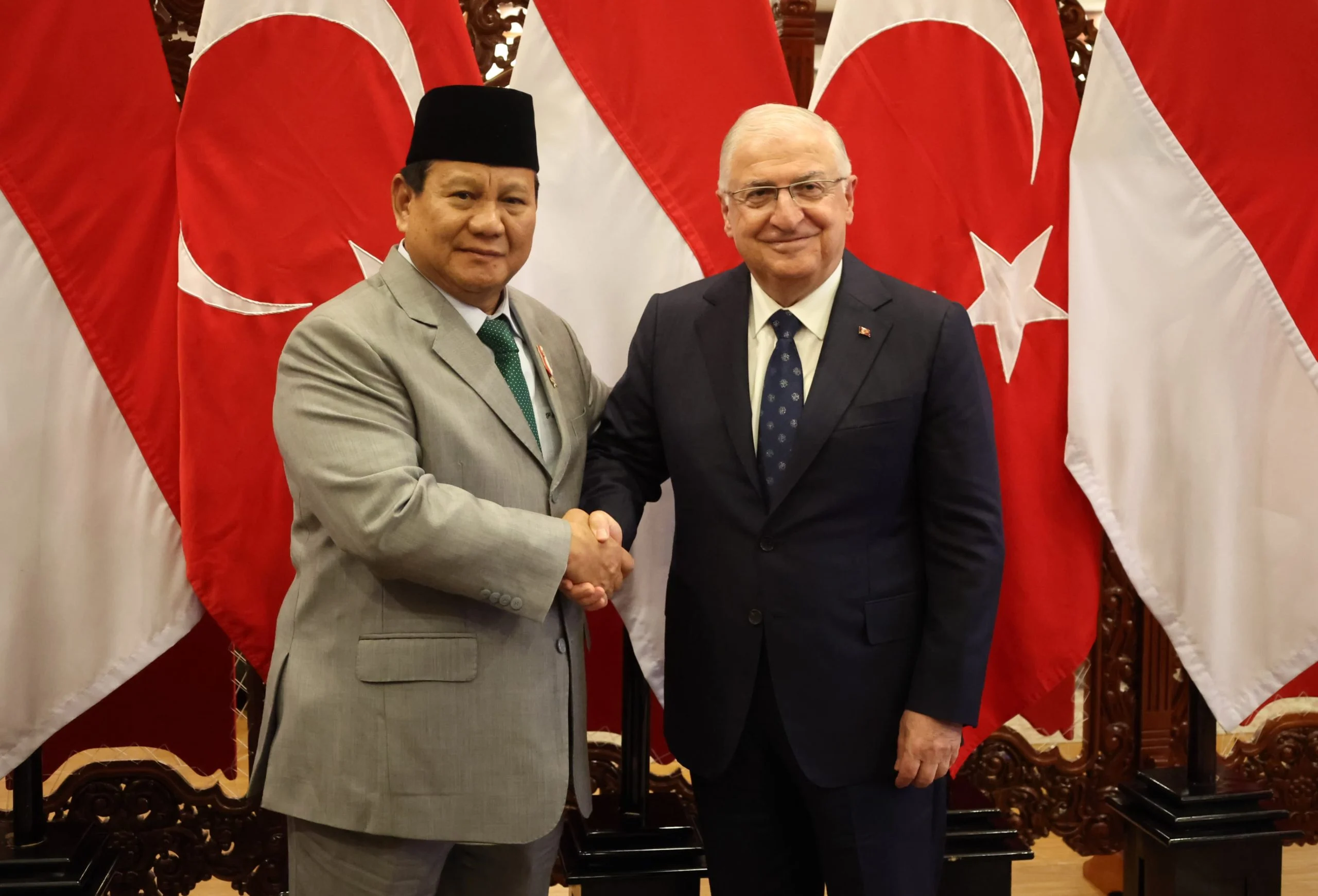 Presiden Prabowo Sambut Menteri Luar Negeri Turki, Bahas Penguatan Hubungan Bilateral