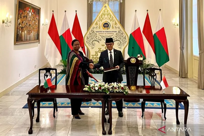 RI-Madagaskar Sepakat Canangkan Komisi Gabungan Kerja Sama Bilateral