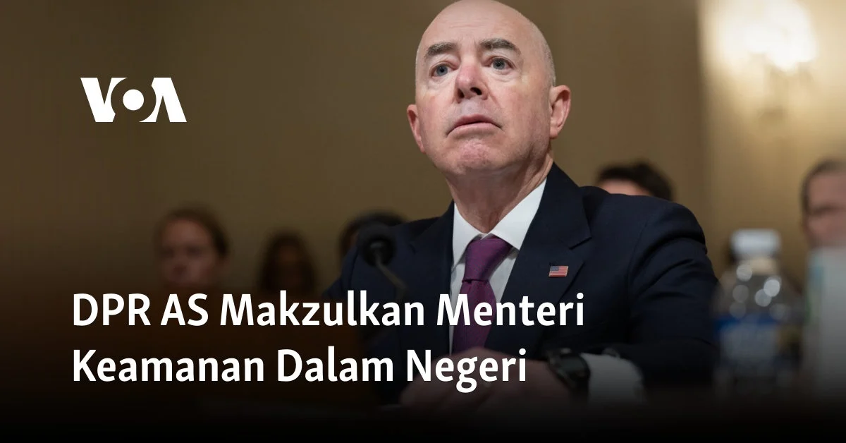 Ricuh di Kongres AS, Menteri Keamanan Dalam Negeri Bentak Anggota DPR: "Jangan Tunjuk Saya!"