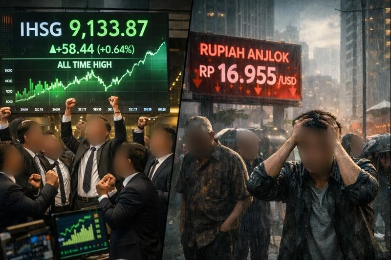 Rupiah Menguat, IHSG Ditutup Naik Nyaris 2% pada 25 Juni 2026