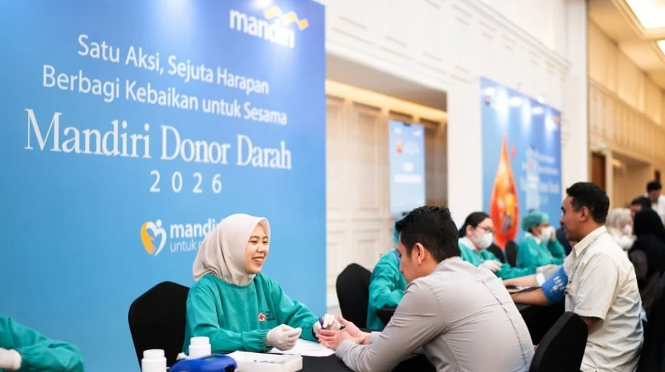 Satu Langkah Darimu, Sejuta Harapan Untuknya – Bank Mandiri Gelar Donor Darah dengan 4.850 Pendonor di Seluruh Indonesia