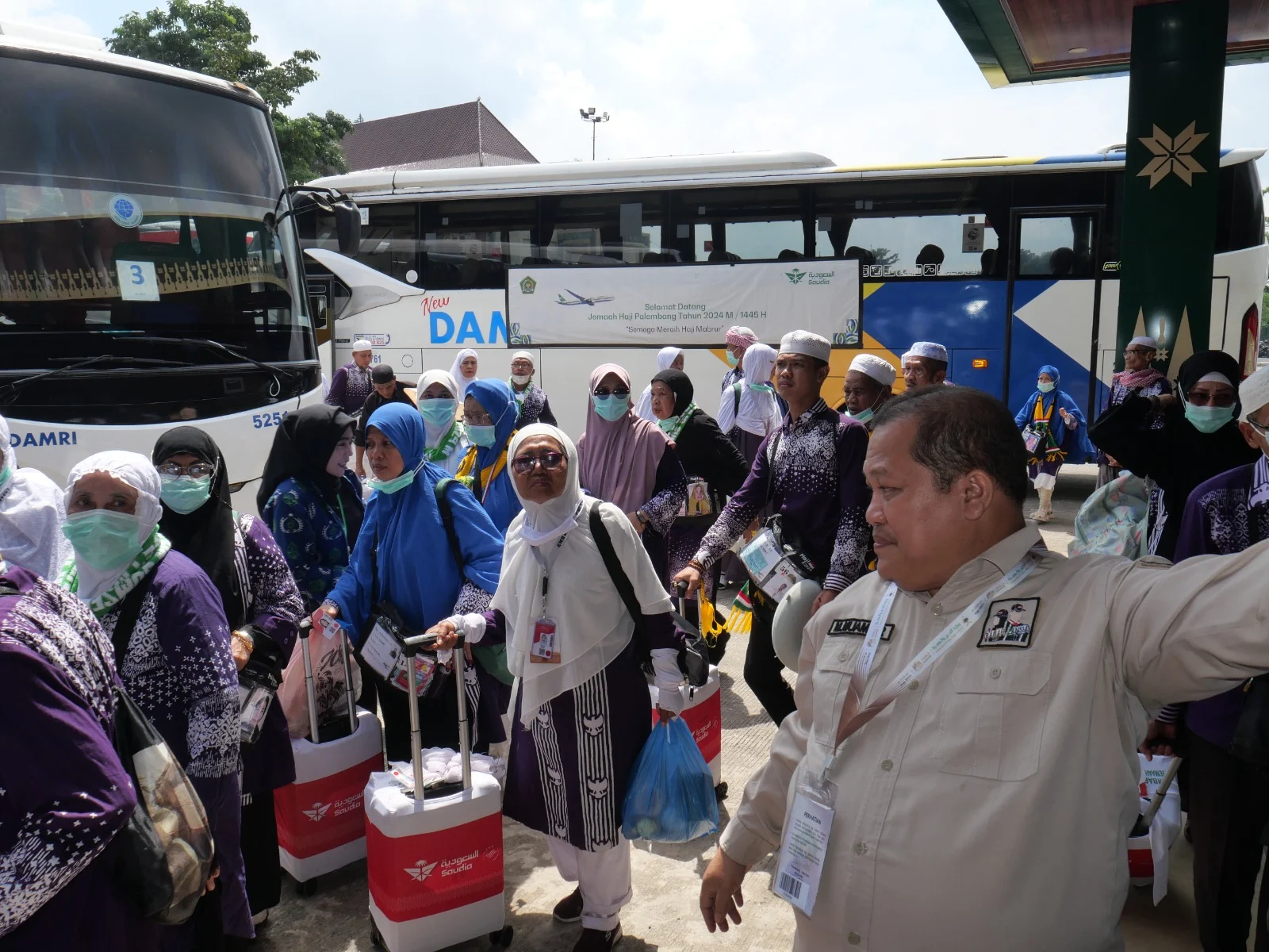 Sebanyak 1.770 Jemaah Haji Debarkasi Palembang Kembali ke Tanah Air