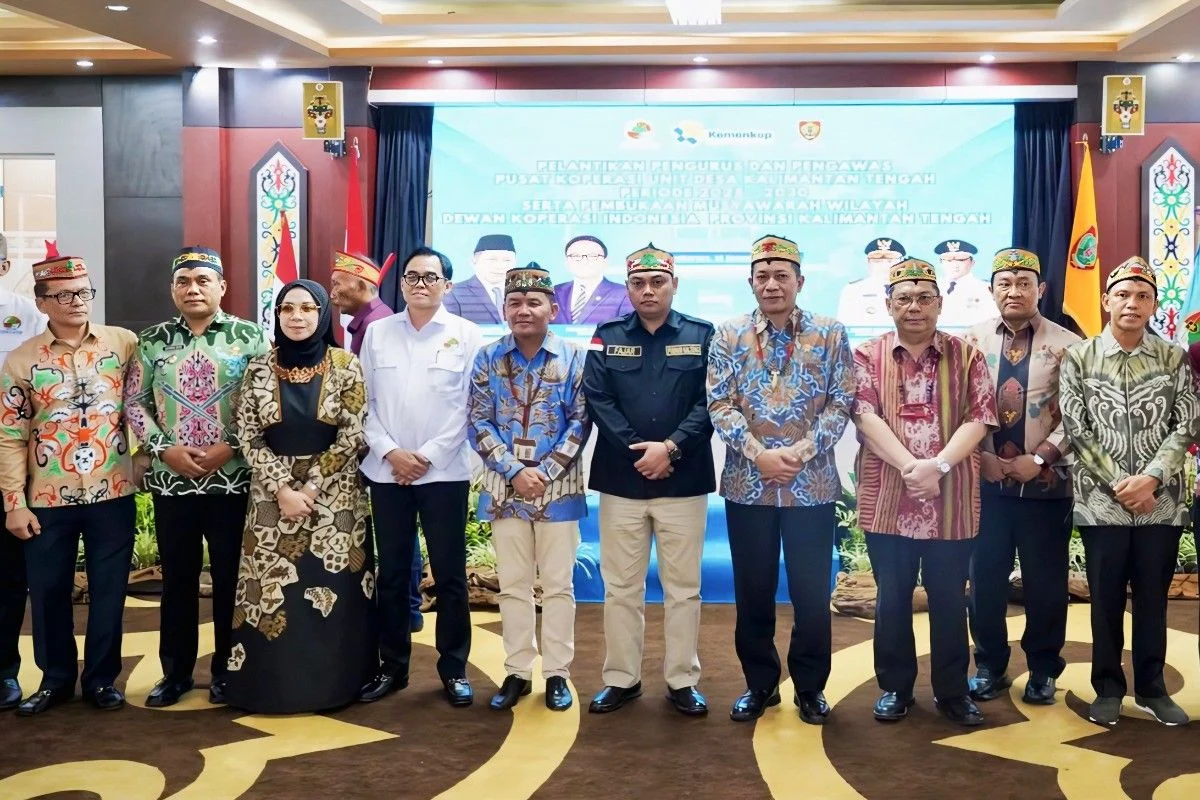 Sekretaris Kemenkop Tekankan Desa Kalteng Harus Jadi Pusat Ekonomi