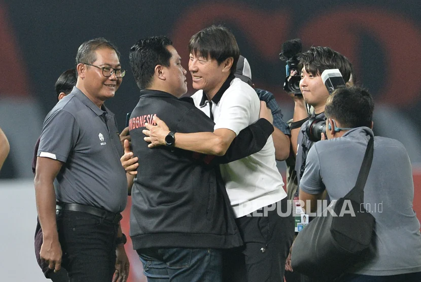 Shin Tae-yong Bergabung dengan Persija, Erick Thohir Puji Langkah Itu
