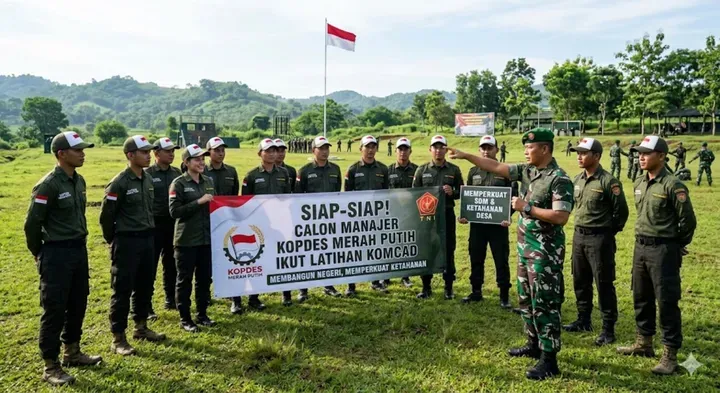 Siap-siap, 35.476 Calon Manajer Kopdes Merah Putih dan Kampung Nelayan Bakal Digembleng Jadi Komcad