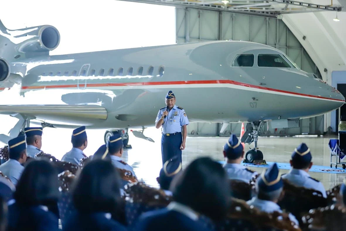 Skadron VVIP TNI AU Bertambah, KSAU Resmikan Skadud 18 di Lanud Halim Perdanakusuma