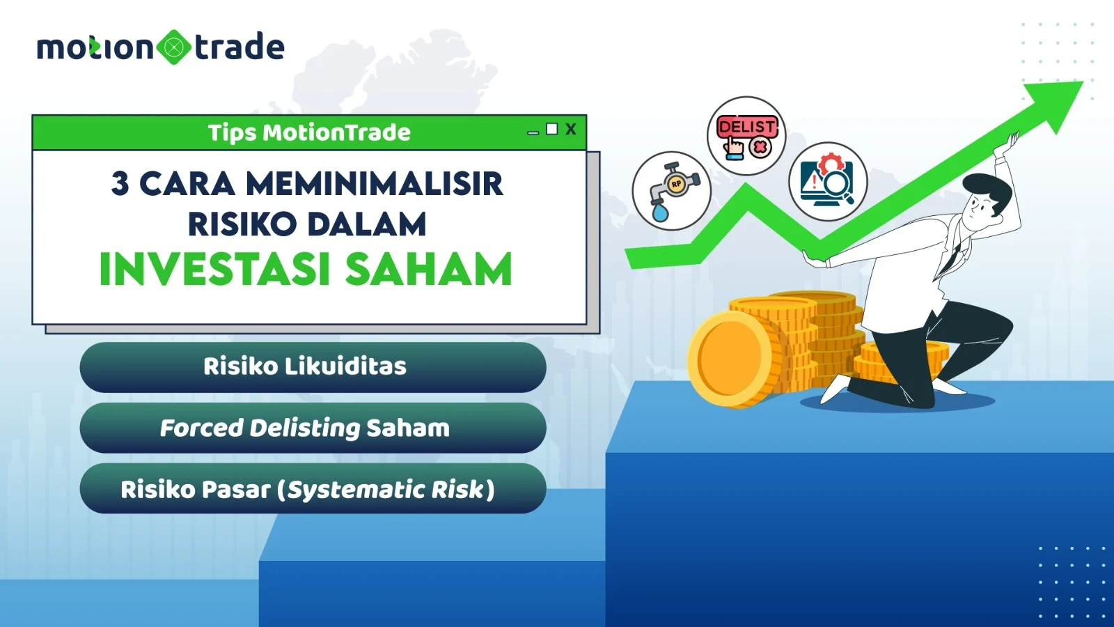 Tips MotionTrade: Waspada Janji Keuntungan Tinggi Tanpa Risiko, Intip Ciri Umum Investasi Ilegal