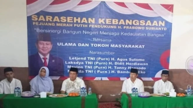 Tutup Sarasehan Kebangsaan, Prabowo Terima Usul Dari Perguruan Tinggi