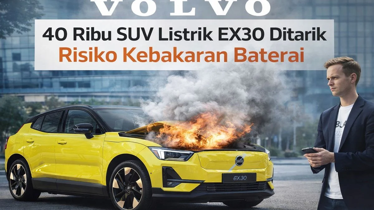 Volvo Mulai Perbaiki EX30 yang Terdampak Risiko Kebakaran di Australia