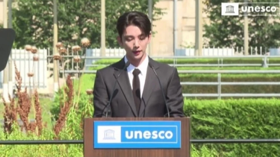Wakili Kaum Muda, Joshua SEVENTEEN Akan Berpidato di Markas UNESCO Paris