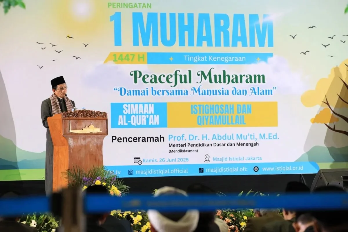Wamenag Ajak Umat Islam Maknai 1 Muharram dengan Muhasabah Diri