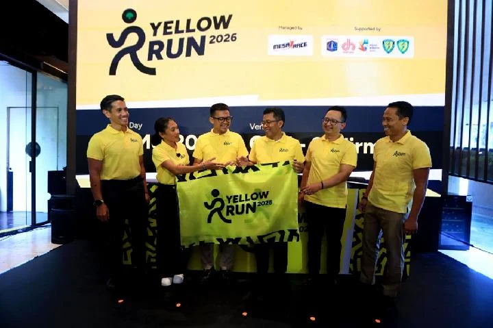 Yellow Run 2026 Diikuti 10 Ribu Pelari, Peserta Dapat Perlindungan Asuransi