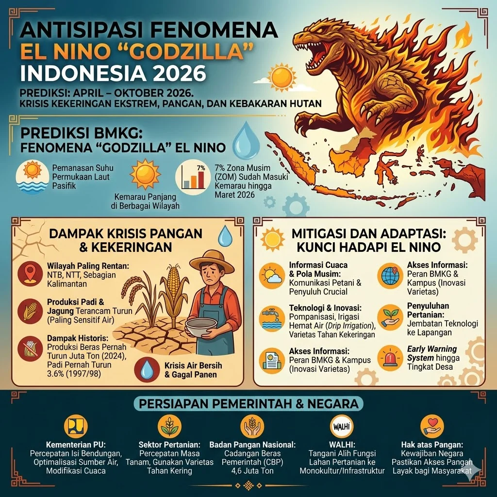 Antisipasi El Nino Godzilla, Perlu Langkah Cepat Cegah Karhutla dengan Kampanye Masif