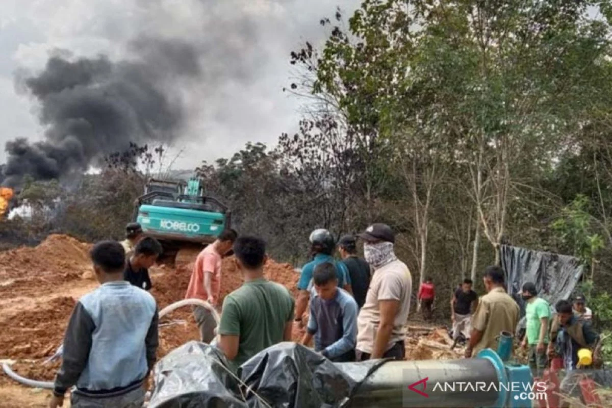 Bupati Aceh Timur Tegaskan Belum Ada Korban Jiwa Akibat Kebakaran Sumur Minyak Masyarakat