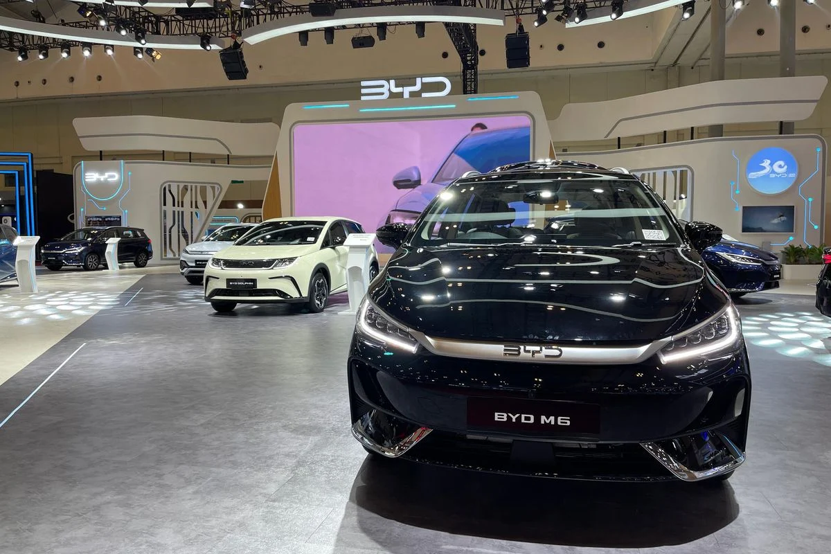 BYD Capai Penjualan 97.000 Unit Kendaraan Listrik di Indonesia sejak 2024