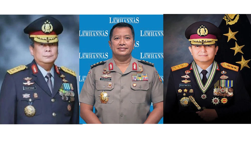Daftar Jenderal Bintang 3 Polri yang Masuk Usia Pensiun pada 2024