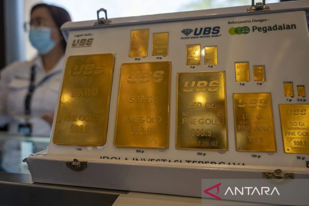 Daftar Lengkap Harga Emas Galeri24, Antam, dan UBS di Pegadaian pada Senin