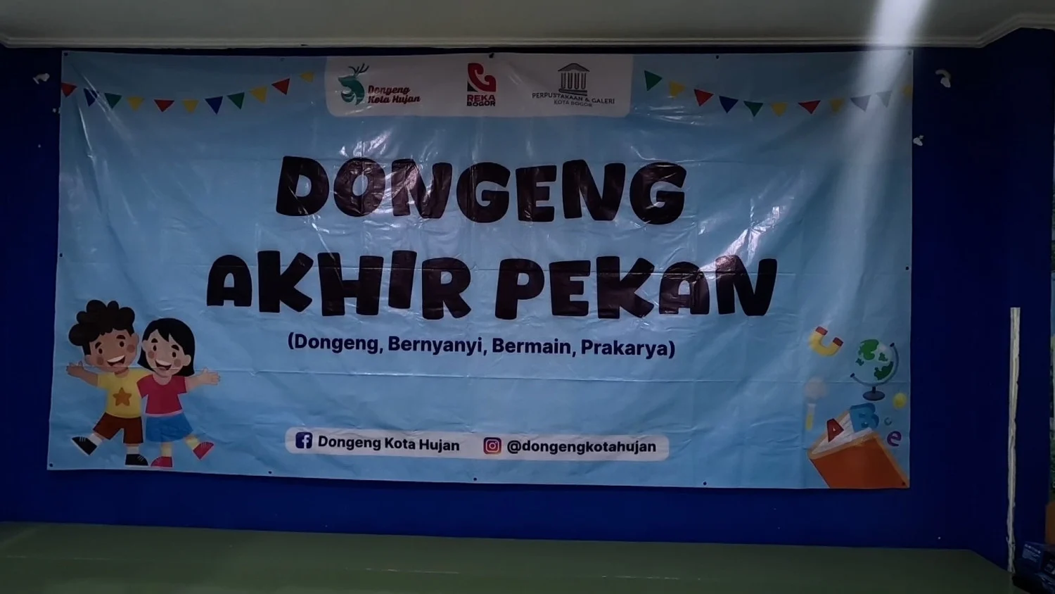 Dongeng Akhir Pekan Jadi Pilihan Alternatif Libur Sekolah Anak di Bogor