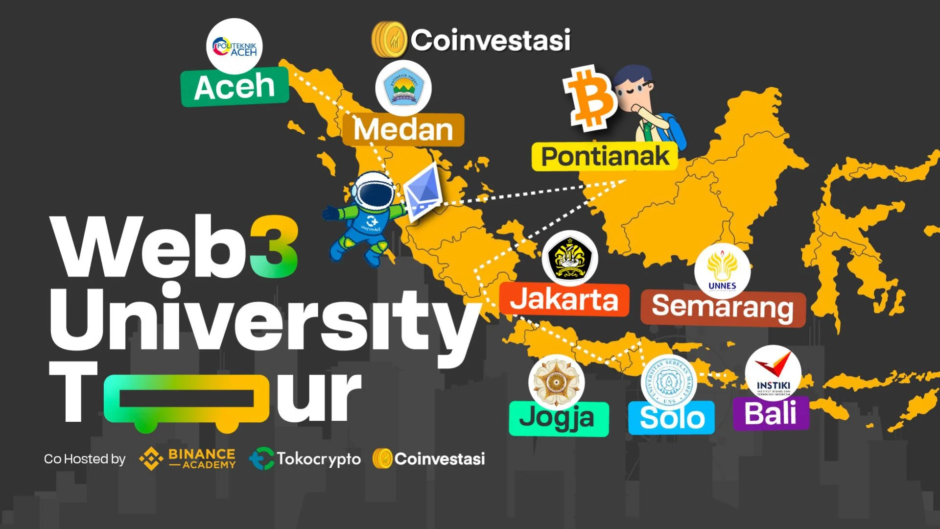 Edukasi Blockchain dan Web3, Mahasiswa Diingatkan Investasi Jangan Mengikuti Tren