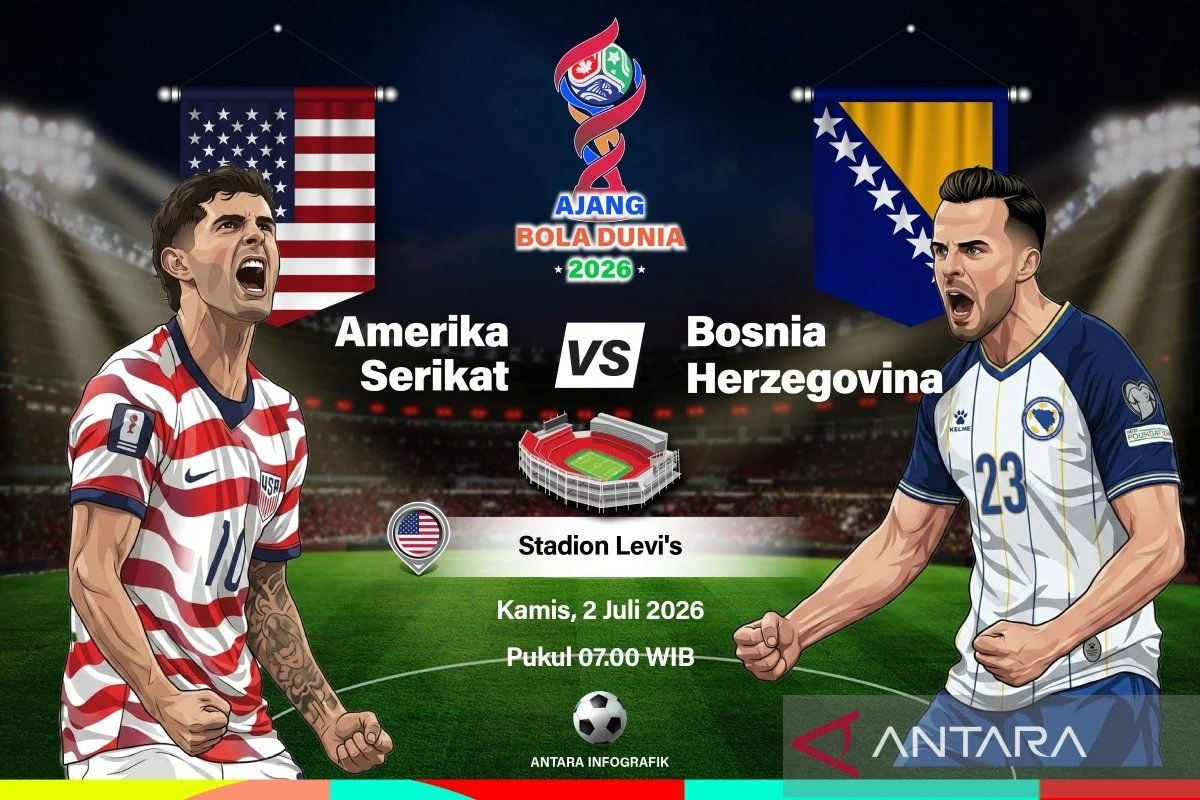 Gol Balogun dan Tillman Antar Amerika Serikat ke Babak 16 Besar Piala Dunia 2026