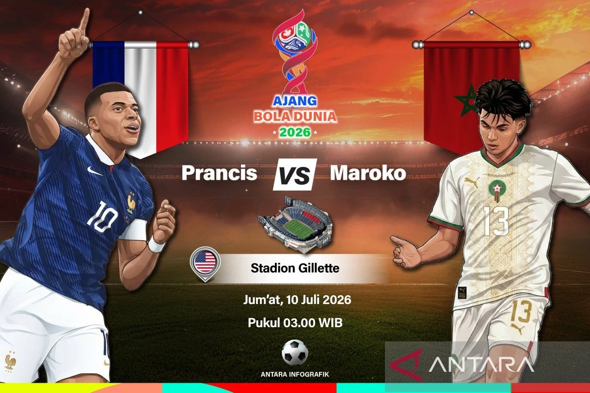 Gol Mbappé dan Dembele Pastikan Prancis Lolos ke Semifinal Piala Dunia 2026