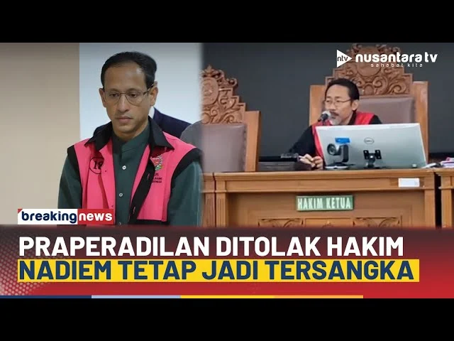 Hakim Tolak Permohonan JPU soal Uang Pengganti Rp4,8 Triliun kepada Nadiem, Usulkan Jalur TPPU