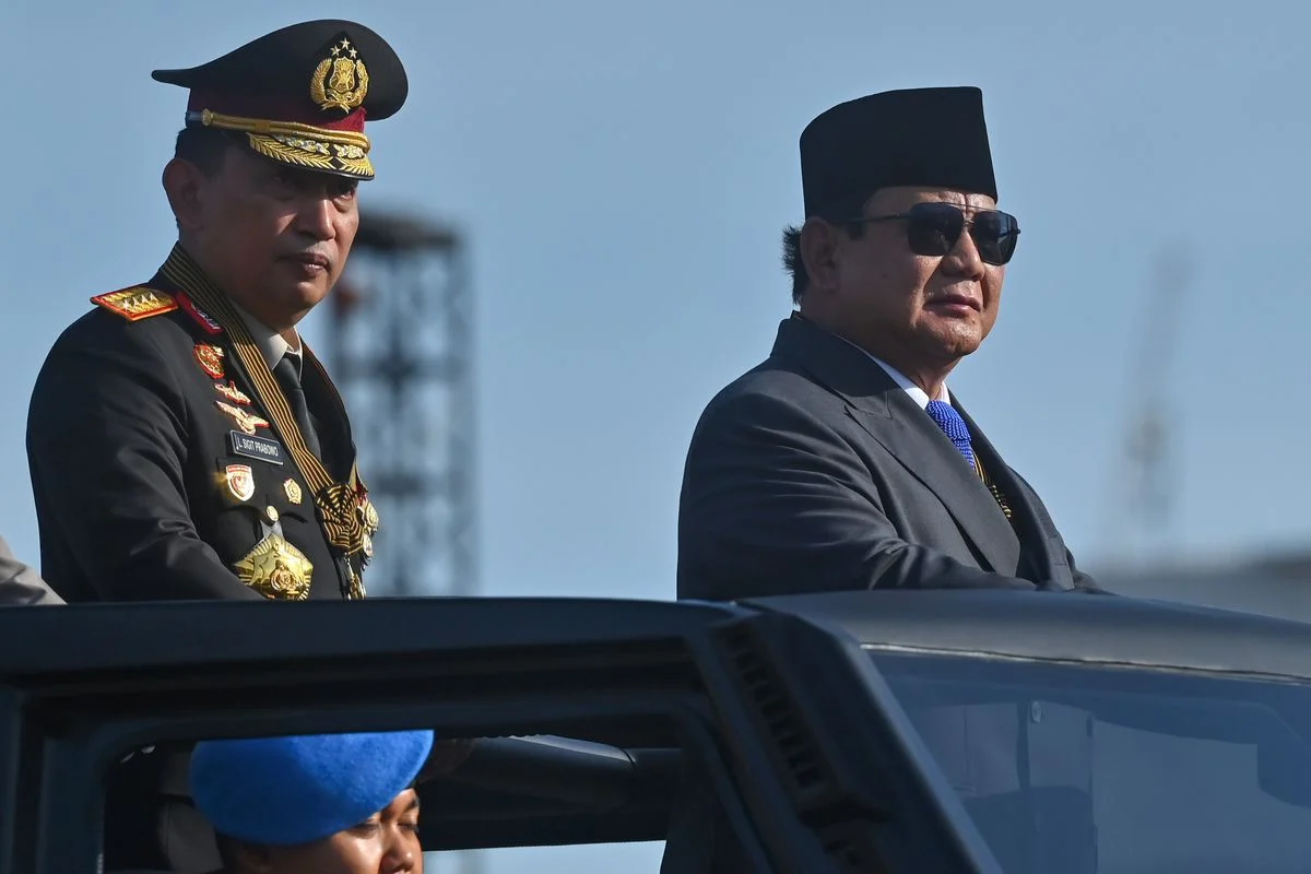 HUT Ke-80 Bhayangkara, Prabowo Tekankan Polri Sebagai Kompas Moral Bagi Semua Bhayangkara