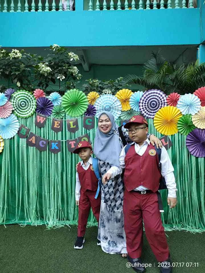 Ihar Kurniawan Rela Cuti Tiga Hari untuk Persiapkan dan Antar Anak Pertama Masuk Sekolah