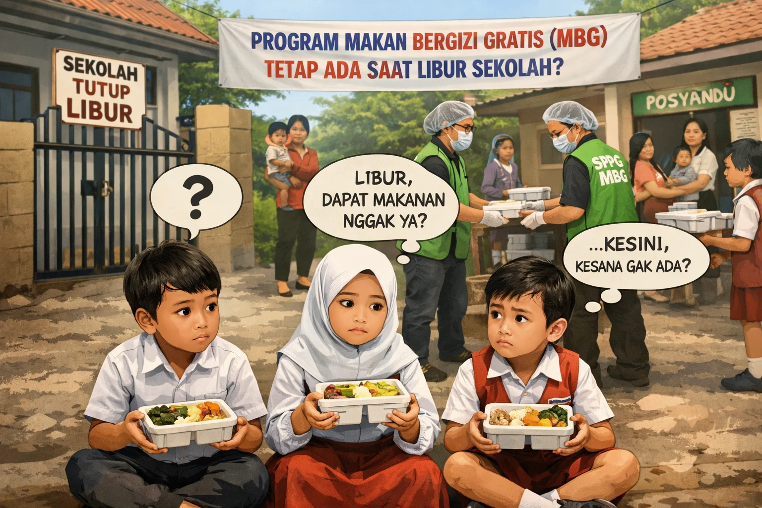 INDEF: Libur Sekolah dan Berhentinya MBG Tak Banyak Redam Inflasi Pangan, Pasokan Masih Jadi Penentu