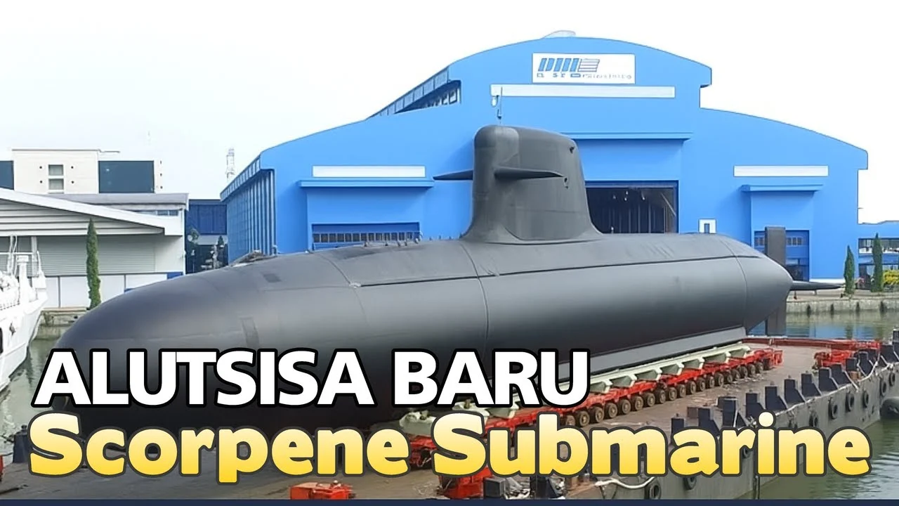 Indonesia Mulai Pembangunan Dua Kapal Selam Scorpène