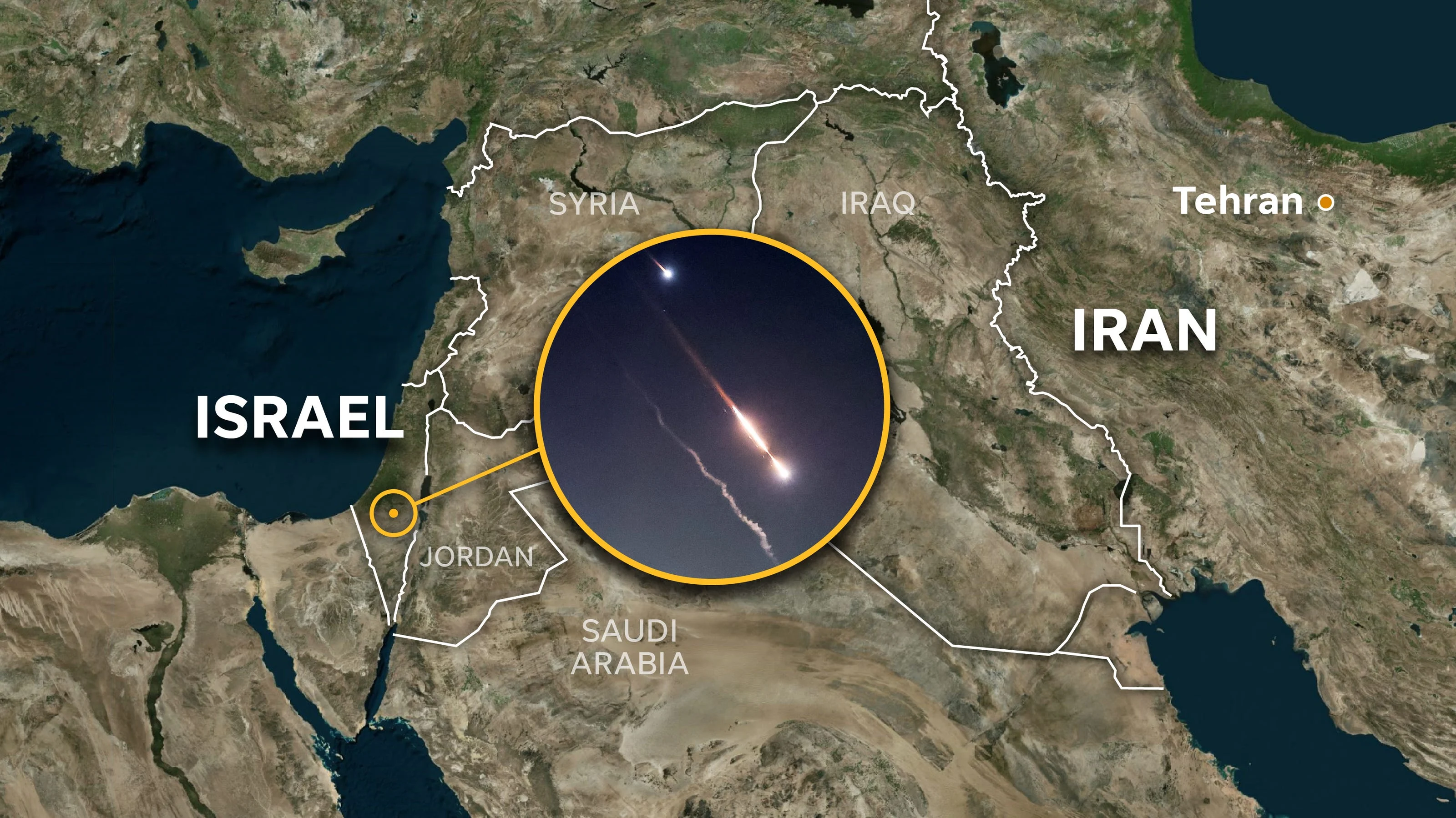 Israel Tembak Jatuh Rudal Iran, Ancam Beri Respons dengan Kekuatan Penuh